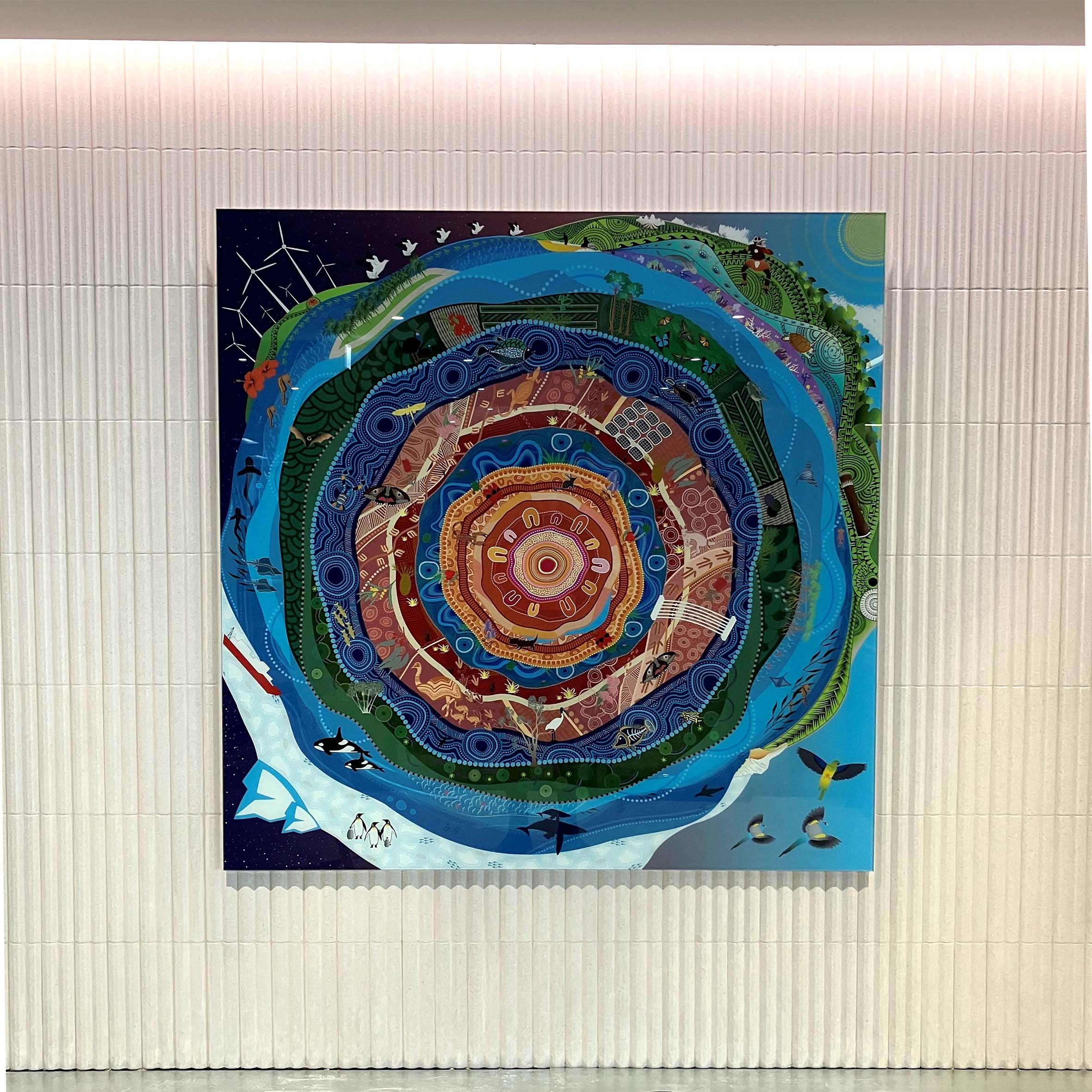 GLASS WALL ART PRINTS 7
